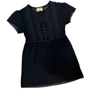 Free People Sheer Babydoll Blouse